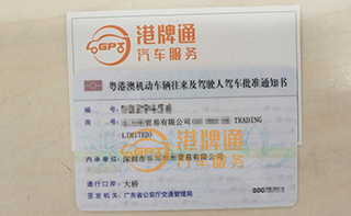 港珠澳大桥粤Z车牌办理案例：乐*贸易有限公司