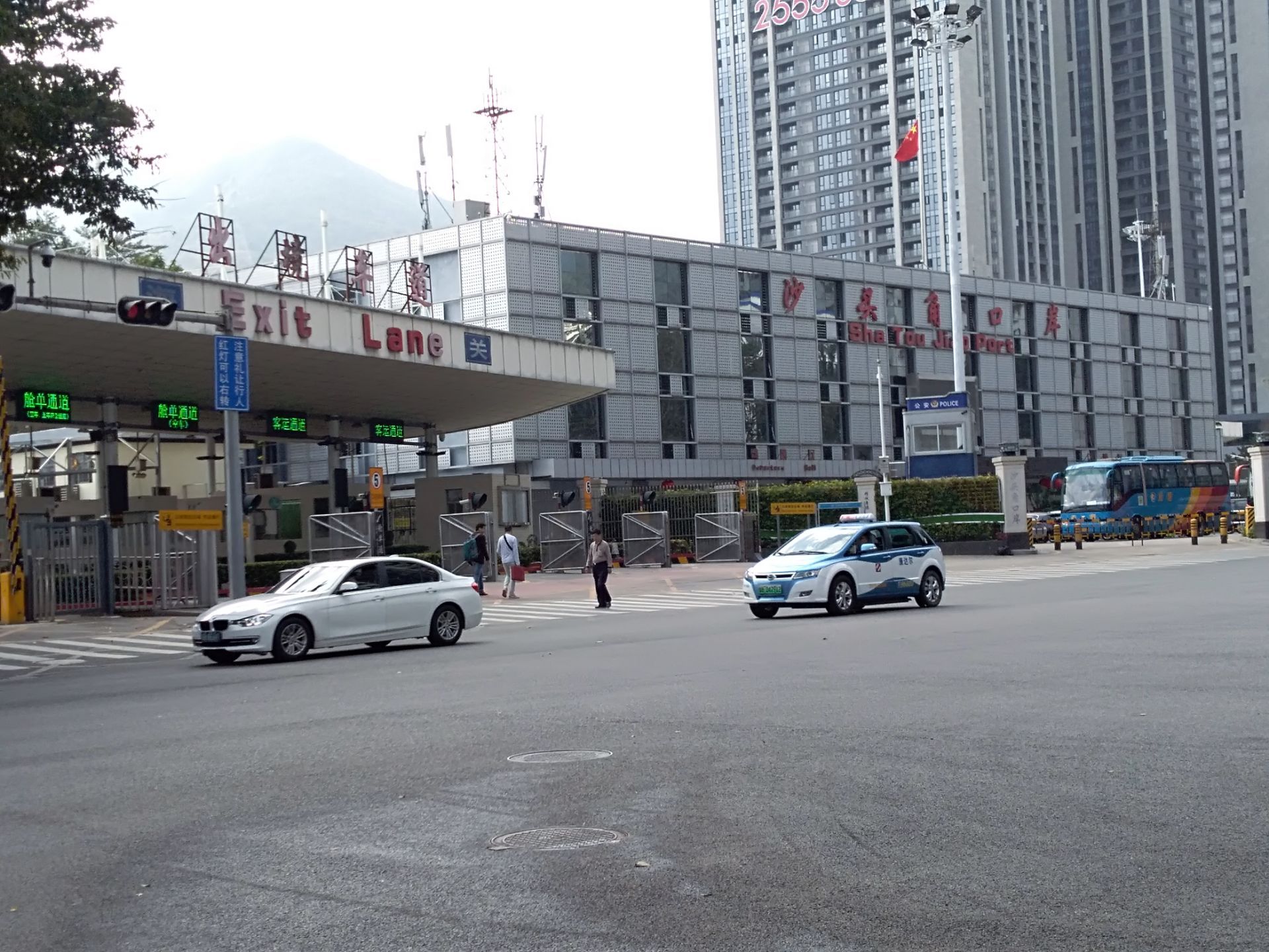 沙头角口岸，目前拆除重建